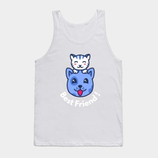 CAT AND DOG LOVE Tank Top